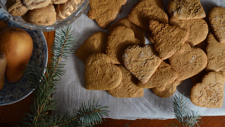 Embossed Gingerbread Cookies
